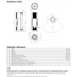 Krbová kamna ABX Porto bílý plech